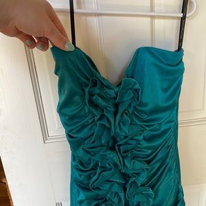 Mermaid Bodycon Mini Strapless Dress